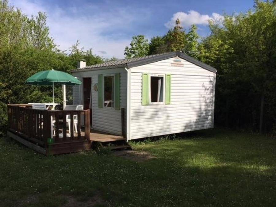 Camping la Marmotte - Mobilhome 2 personnes - Mobil-home - 17.75 m² - 1 chambre in La Bourboule, Parc naturel régional des Volcans d'Auvergne