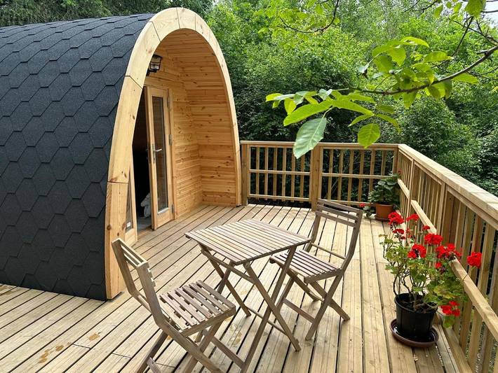 Camping pour 2 personnes, avec Terrasse et Jardin