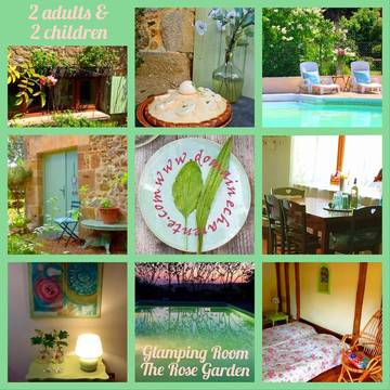 Gîte pour 4 personnes, avec jardin ainsi que piscine et vue dans Terres-de-Haute-Charente