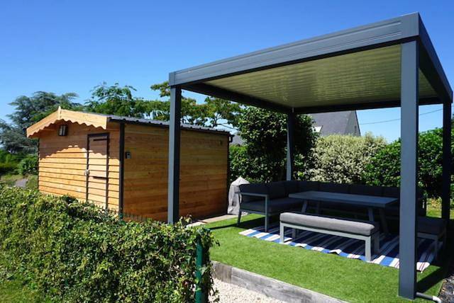 Location de vacances pour 4 personnes, avec piscine ainsi que vue et jardin, animaux acceptés à Pludual - 3