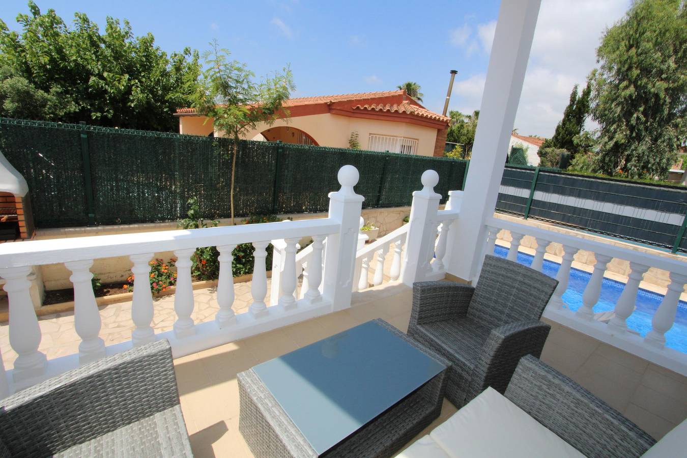 Casa Esperanza 2, Ideal fuer Ihren Urlaub am Meer, Witi gratis, Klimaanlage optional, Privatpool, Hunde erlaubt, Hundestrand in Riumar, Delta de l'Ebre