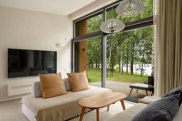 Casa de vacaciones para 5 personas, con vistas al lago además de jardín y vistas, Se admiten mascotas - 1