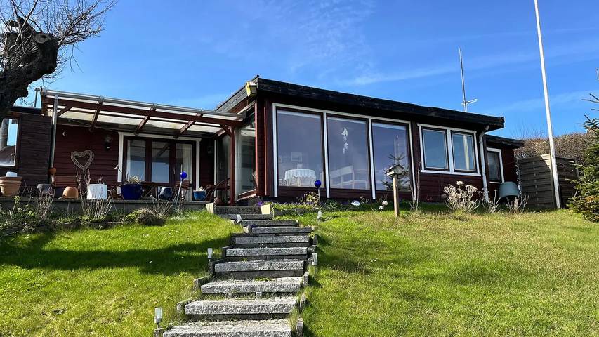 Ferienhaus mit Meerblick für 6 Personen, mit Terrasse und Garten, mit Haustier in Bockholm - 4
