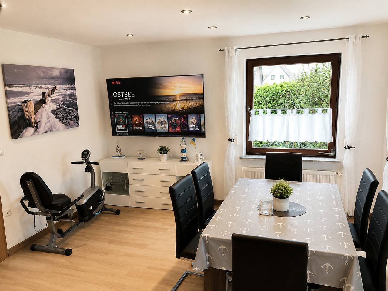 Ganze Ferienwohnung, Ferienwohnung Nautilus • Terrasse & Garten • Glasfaser-Wlan • Hunde willkommen • Schlei & Ostsee in Stoltebüll, Kappeln & Umgebung