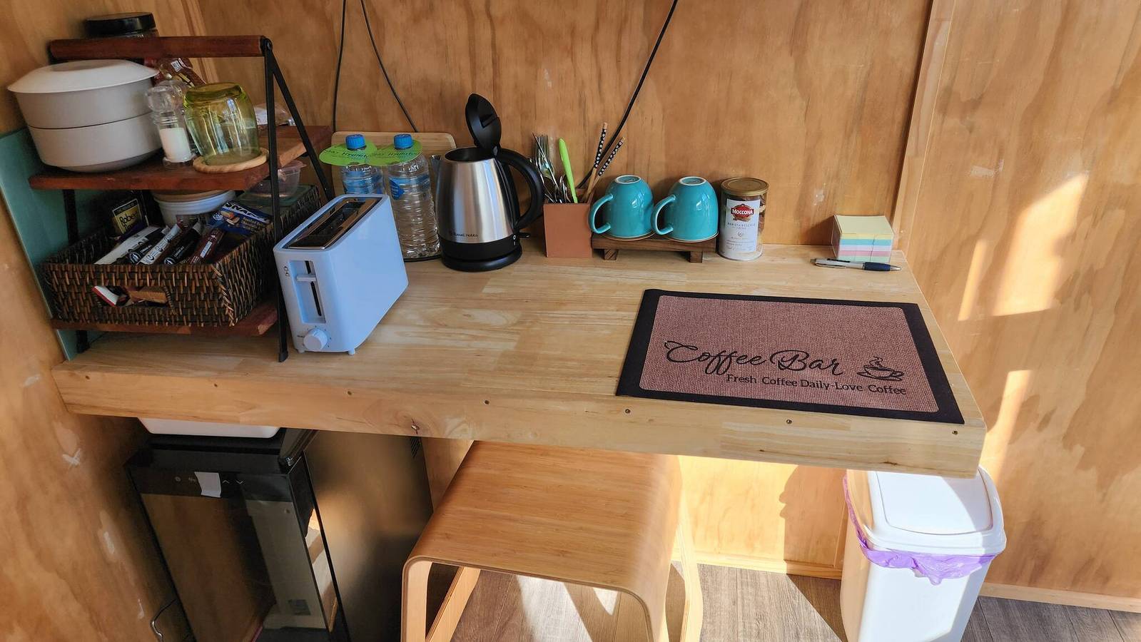 Minimalistische Kabine für Alleinreisende in Ashburton District