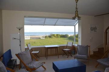 Location de vacances pour 10 personnes, avec balcon et jardin à Vierville-sur-Mer