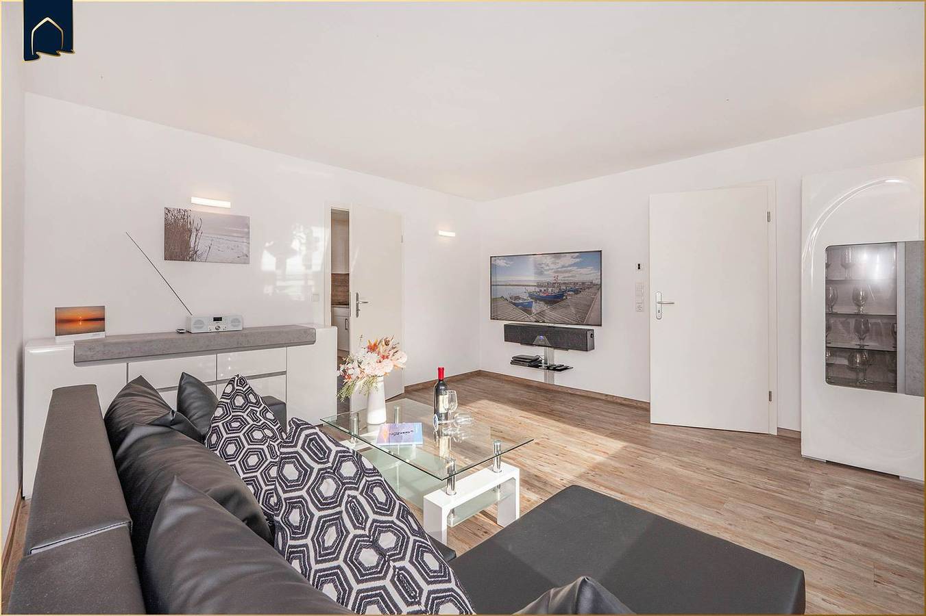 Ganze Wohnung, "Entspannen im Ferienhaus Insel Paradies: Ihr Traumurlaub am Haff auf Usedom!" in Kamminke, Usedom