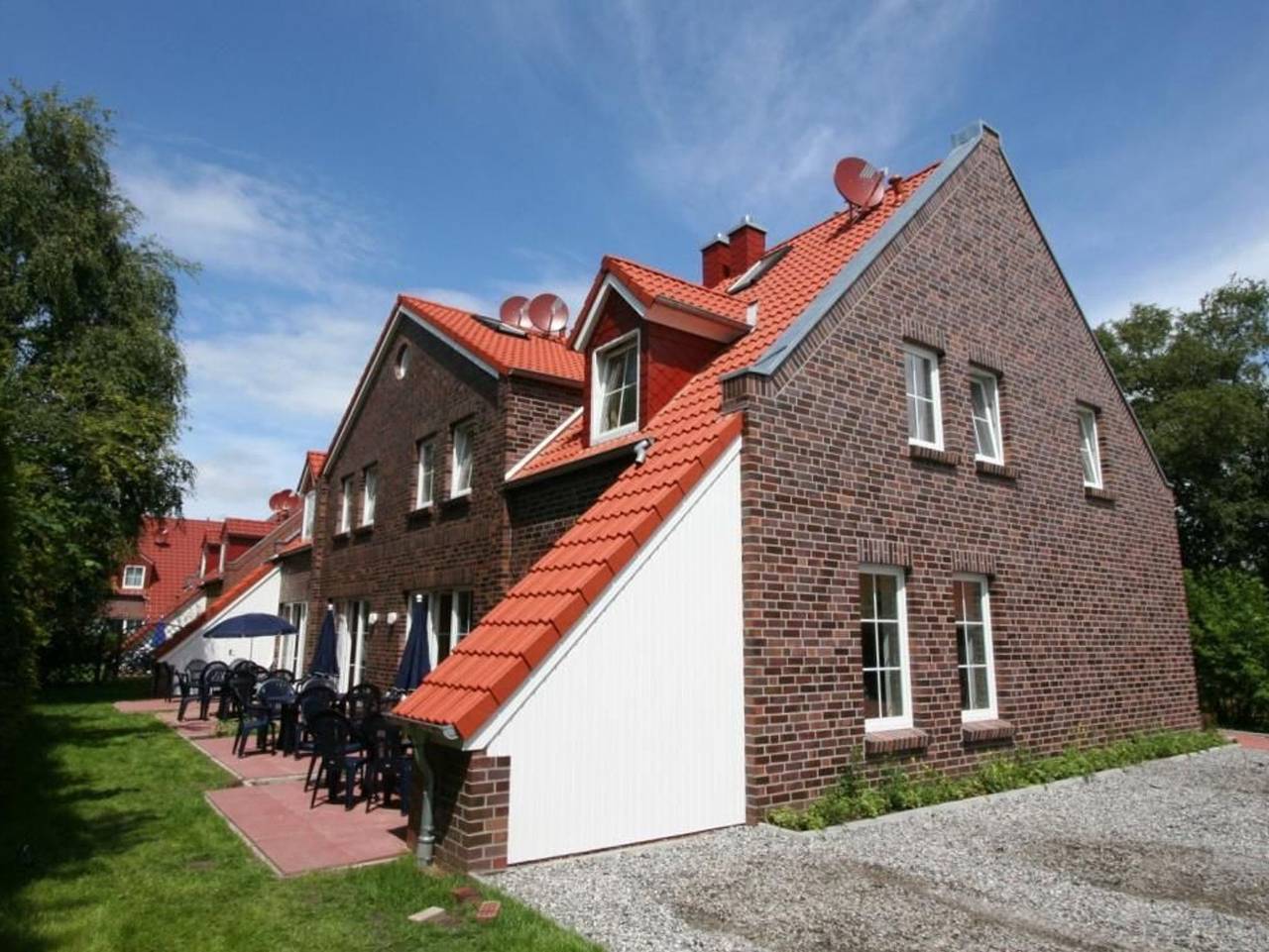 Ferienhäuser Greetsiel in Ostfriesland - Gre-03 gemütliches Ferienhaus für 6 Personen mit Terrasse in Greetsiel, Krummhörn
