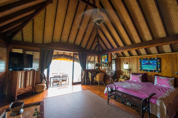 Gîte pour 5 personnes, avec terrasse et jardin, animaux acceptés dans Polynésie française - 3