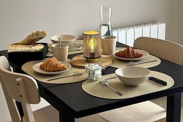 Gîte pour 4 personnes, avec balcon à Magny-le-Hongre