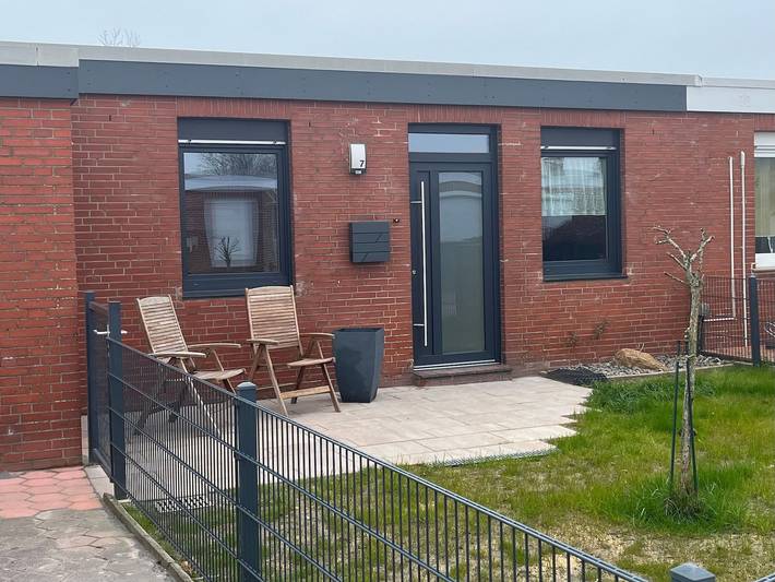 Bungalow für 6 Personen, mit Terrasse und Garten, mit Haustier in Dornumersiel