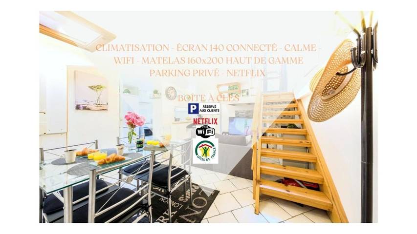 Appartement de vacances pour 4 personnes, avec vue