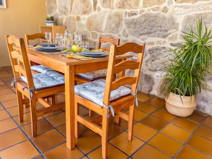 Casa de vacaciones para 5 personas, con jardín, Se admiten mascotas en Galicia - 3