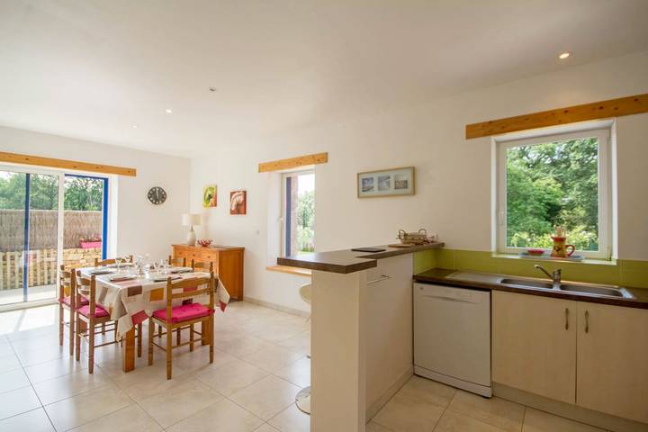 Gîte pour 6 personnes, avec jardin et terrasse à Baden (France) - 4