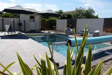 Cottage pour 6 personnes, avec terrasse et jardin à Saint-Paulet-de-Caisson