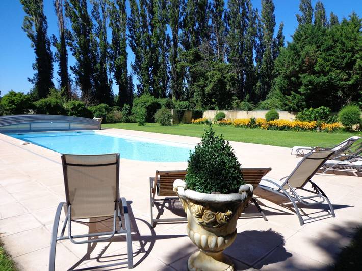 Apartamento de vacaciones para 6 personas, con jardín y piscina - 1