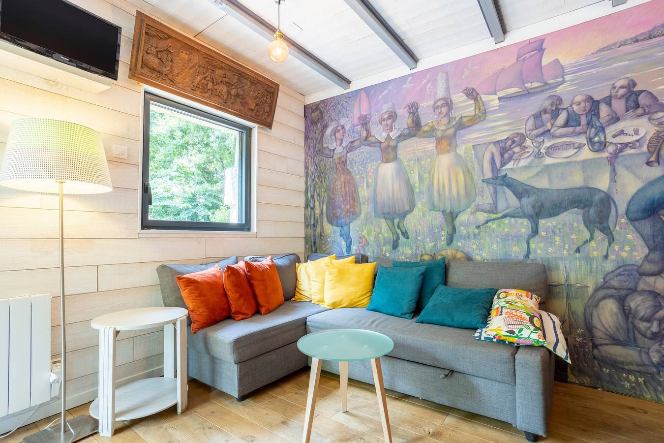 Ferienhaus 'Mousterlin Cottage 4pers 200m Plage' mit privater Terrasse und Wi-Fi in Fouesnant, Côte de Cornouaille