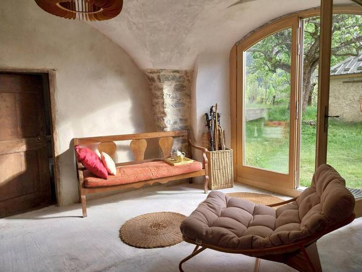 Location de vacances pour 12 personnes, avec jardin et vue à Jausiers - 3