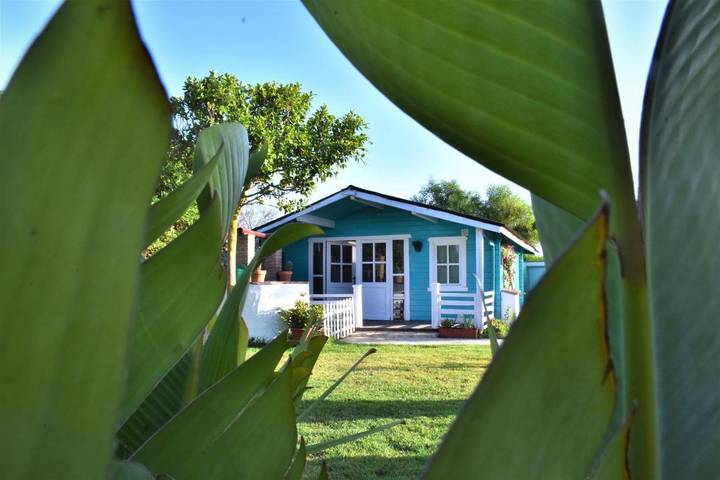Parque de vacaciones para 4 personas, con jardín además de piscina y piscina para niños en Vejer de la Frontera