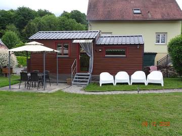 Gîte pour 4 personnes, avec terrasse ainsi que vue et jardin à Wihr-au-Val