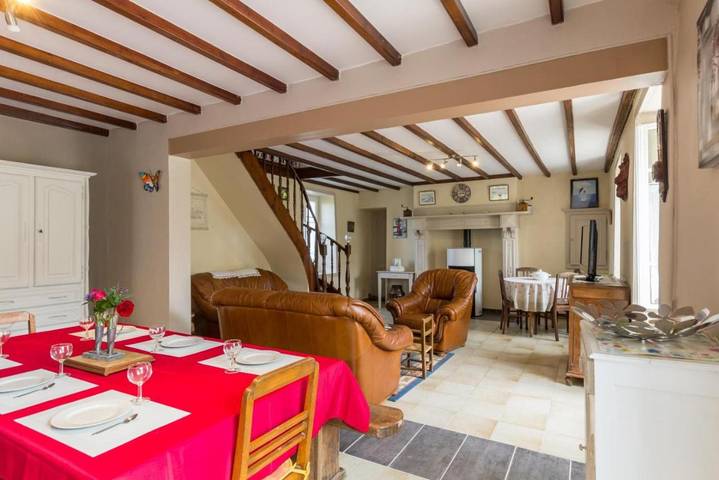 Location de vacances pour 6 personnes, avec jardin, animaux acceptés à Saint-Martin-de-Cenilly - 2
