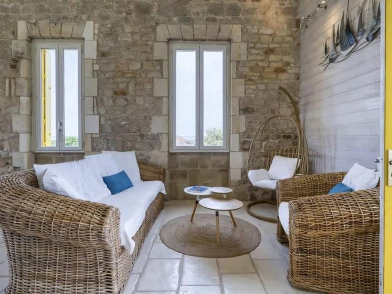 Casa de carácter, vista panorámica al mar - 8 pers. in Île Madame, Port-des-Barques