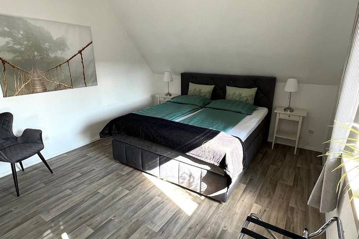 Ferienwohnung für 4 Personen, mit Balkon und Garten in Hagenburg - 3
