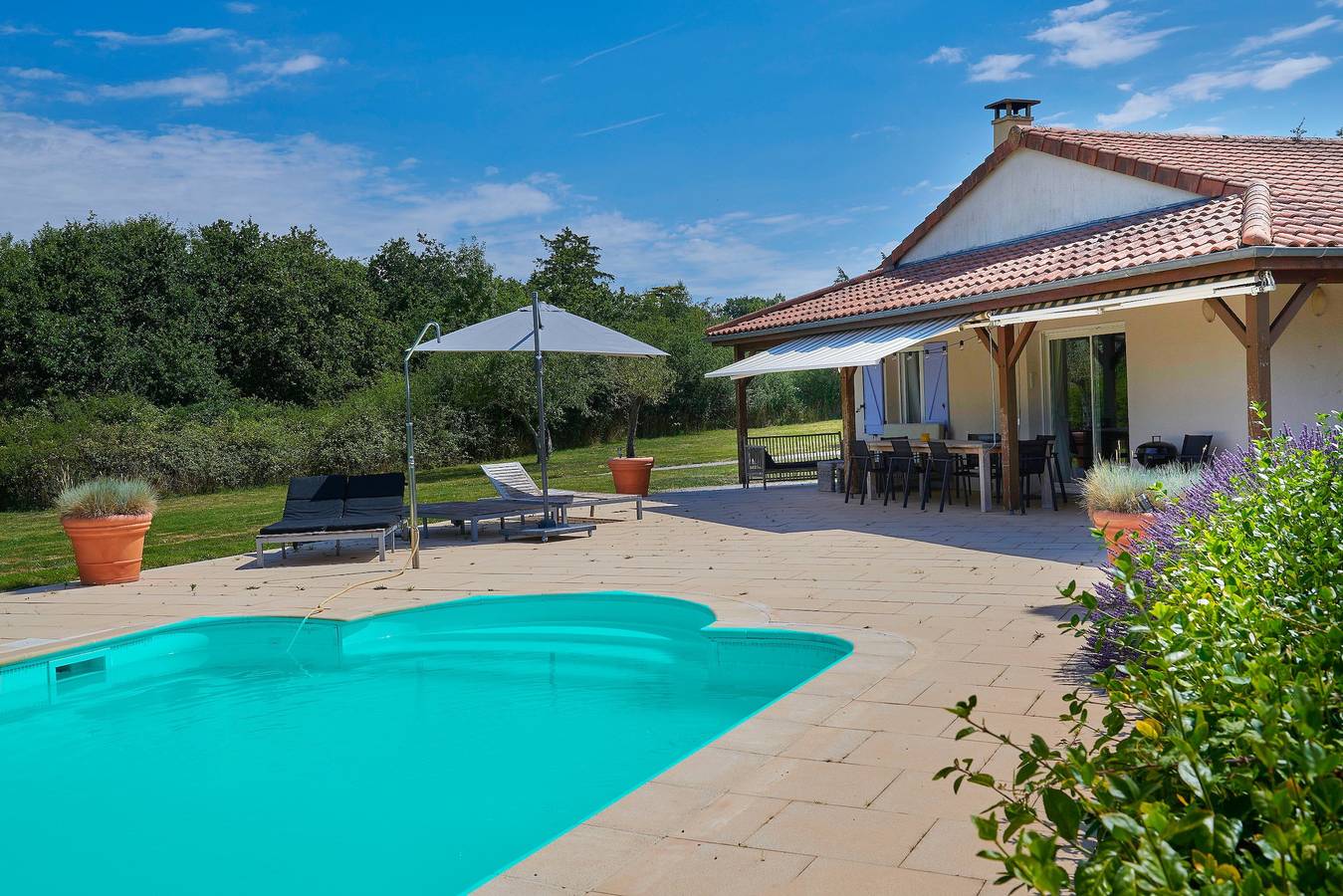 Bourg Est - Vigeliere — Villa 8p. pool superior in Les Forges, Deux-Sèvres