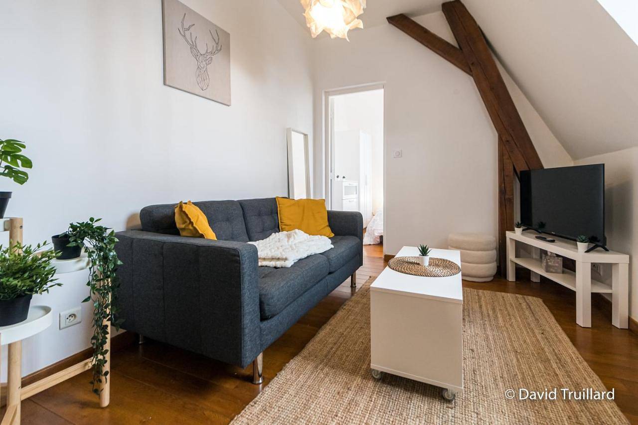 Appartement entier, Suites Mana - Te Fiti en Plein Centre de la Place Ducale avec vue sur les toits in Charleville-Mézières, Ardennes
