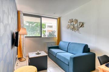 Gîte pour 4 personnes, adapté aux familles à Villeurbanne