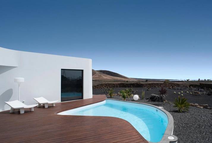 Casa rural para 3 personas, con piscina además de jardín y vistas en Haría - 4