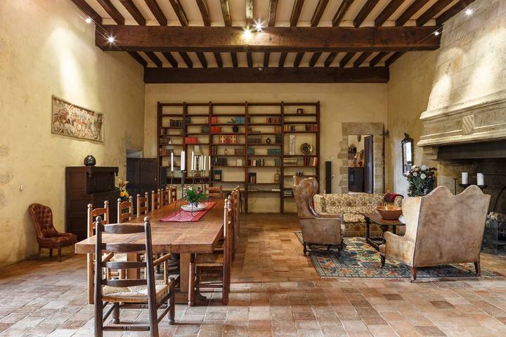 Château pour 40 personnes, avec jardin et terrasse dans les Pays de la Loire - 4