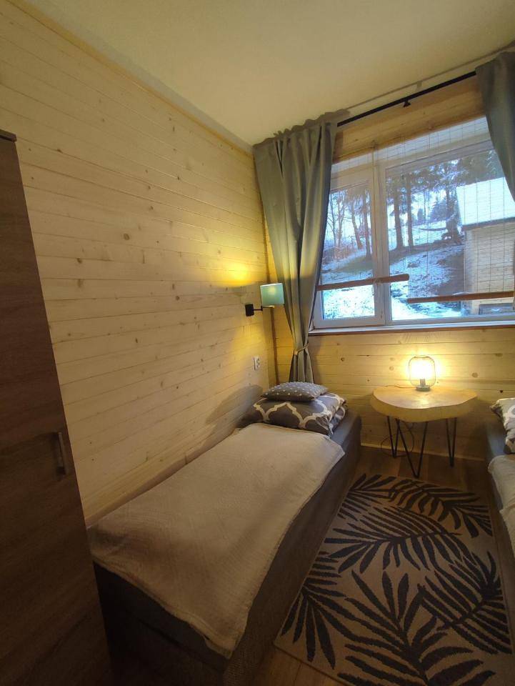 Twin Room in Ustrzyki Górne, Bieszczady