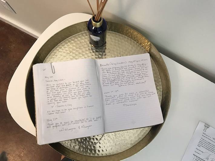 Vacation rental for 8 people, with yard in Franklin