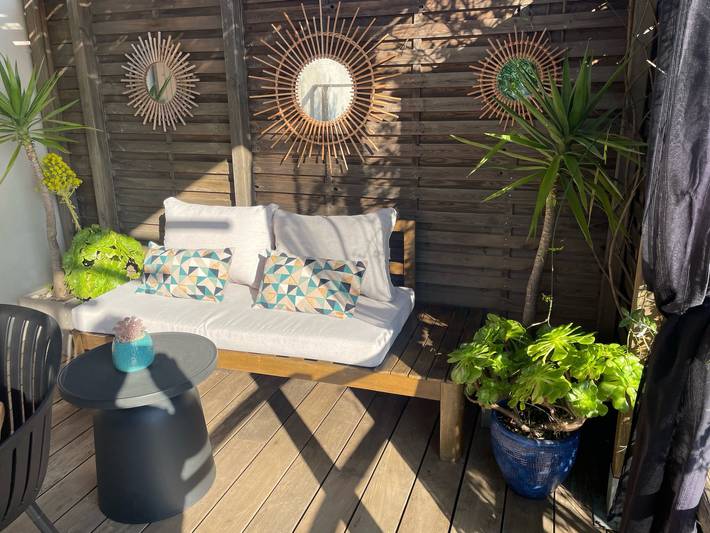 Appartement de vacances pour 2 personnes, avec terrasse et jardin en Corse - 4