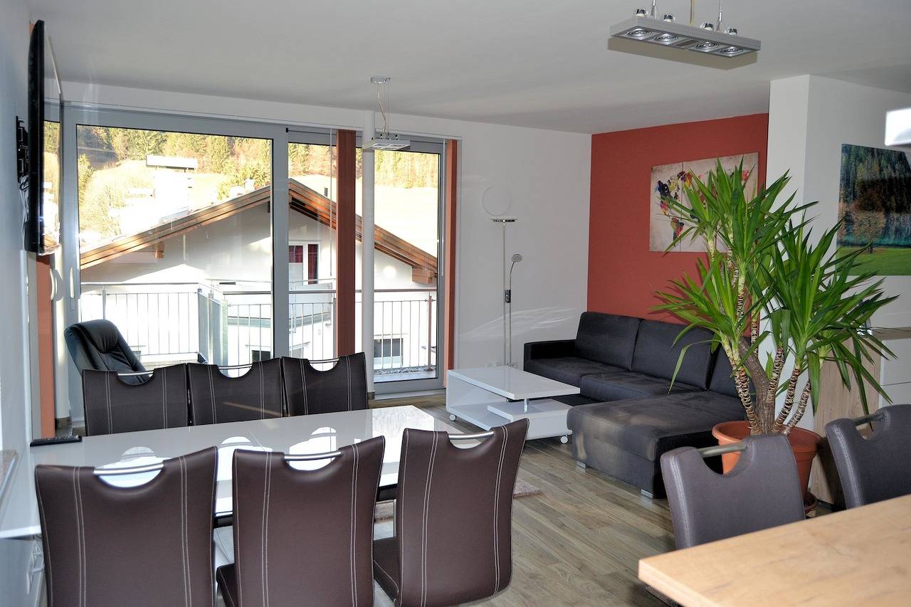 Ganze Ferienwohnung, Panorama Penthouse-Appartement 2 Schlafzimmer in Scheffau am Wilden Kaiser, Kaisergebirge
