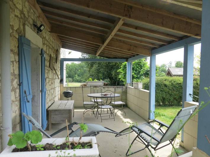Location de vacances pour 4 personnes, avec terrasse à Huismes - 3