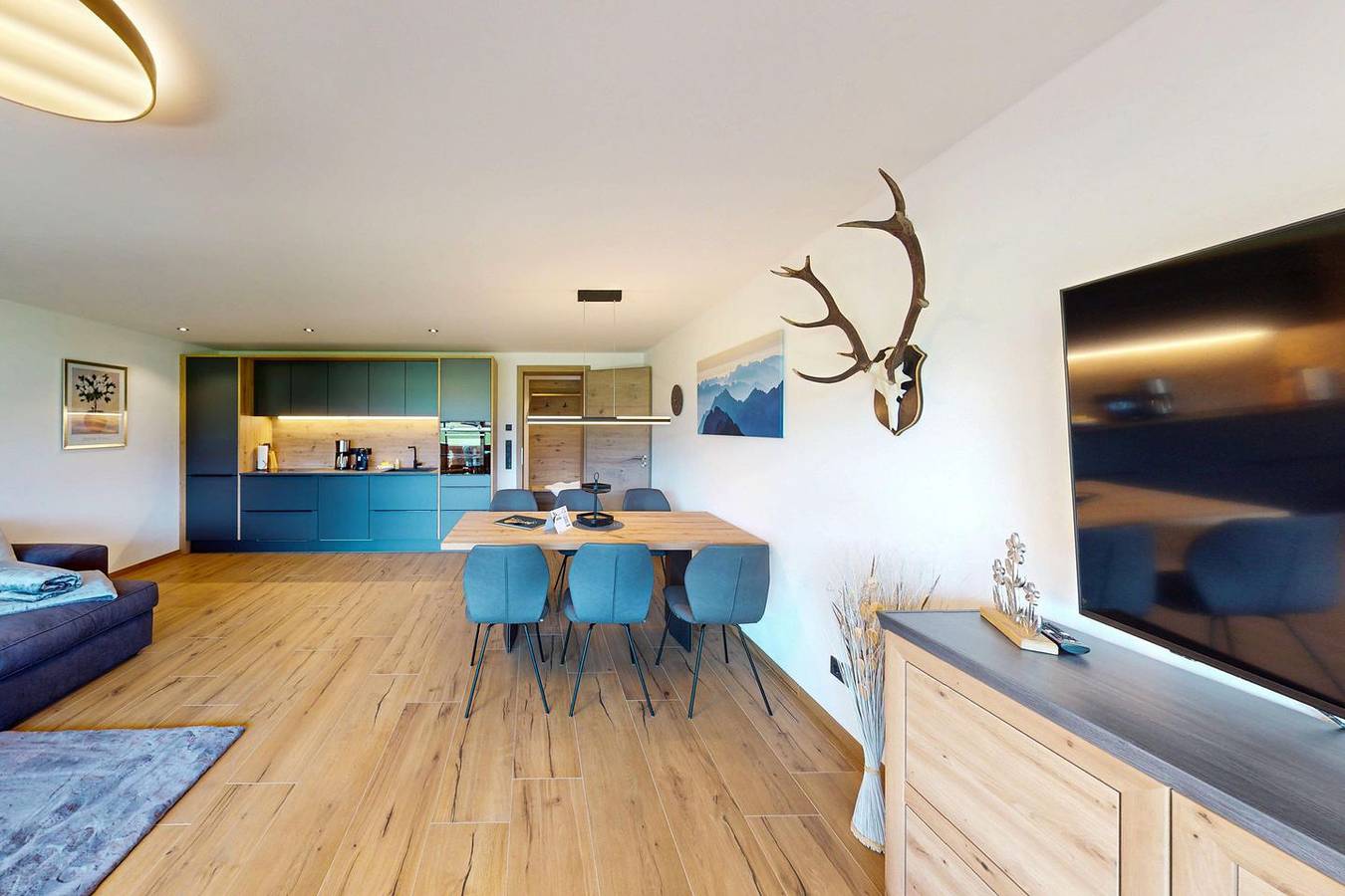 Ganze Wohnung, Weitblick Zugspitze – Alpines Design & Panorama für 4 Personen in Farchant, Bayerische Alpen