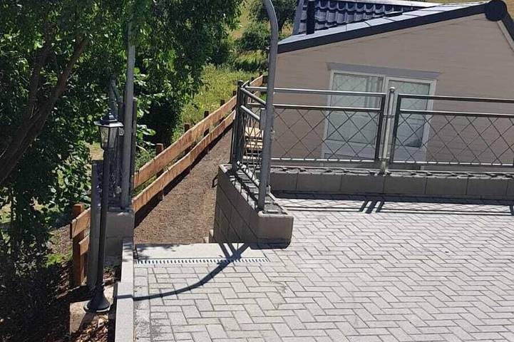 Ferienhaus für 4 Personen, mit Terrasse, mit Haustier