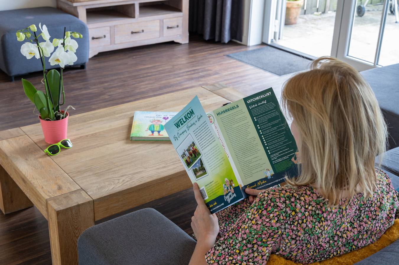 Mooi 8 persoons vakantiehuis op een boerderijcamping in Goirle in Goirle, Noord-Brabant