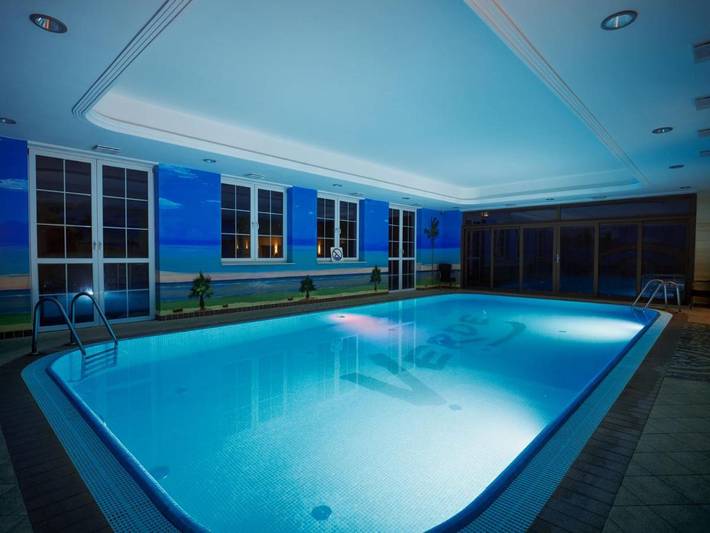 Hotel für 3 Personen, mit Sauna und Pool sowie Whirlpool und Garten, mit Haustier