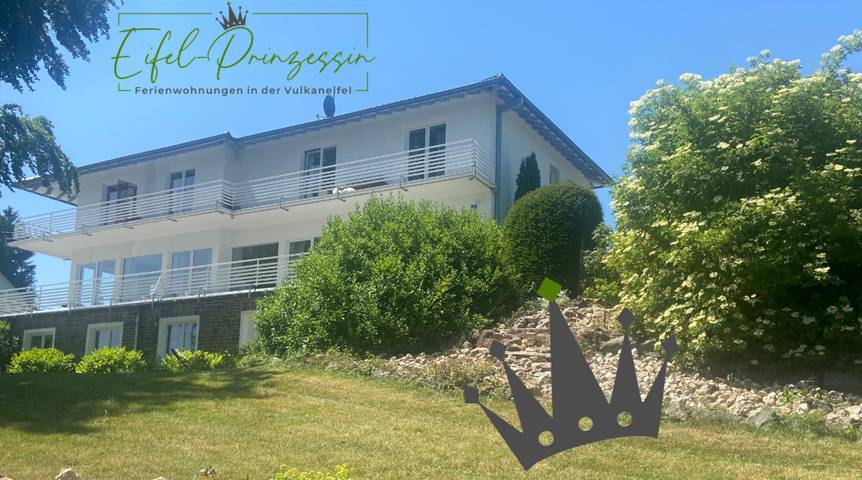Ferienwohnung für 3 Personen, mit Terrasse und Garten sowie Pool in Niederehe
