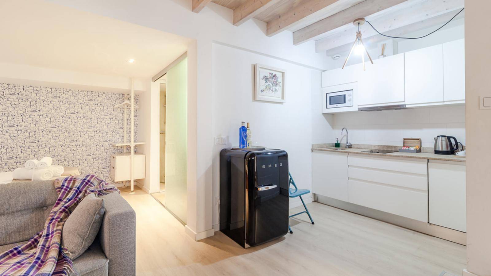 Geheel appartement, Vakantieappartement voor 4 personen met zwembad in Palma Old Town, Palma de Mallorca