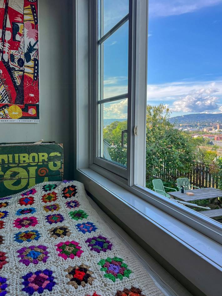 Adosado protegido con unas vistas espectaculares de Oslo in Gamle Oslo, Oslo