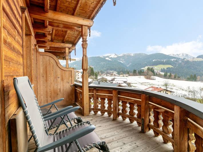 Vakantieappartement voor 4 personen, met sauna en balkon in Kaisergebirge