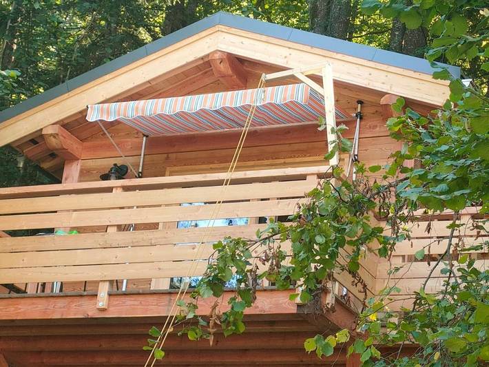 Camping voor 2 personen, with Balkon and Terras as well as Whirlpool and Tuin in Vanoise Nationaal Park
