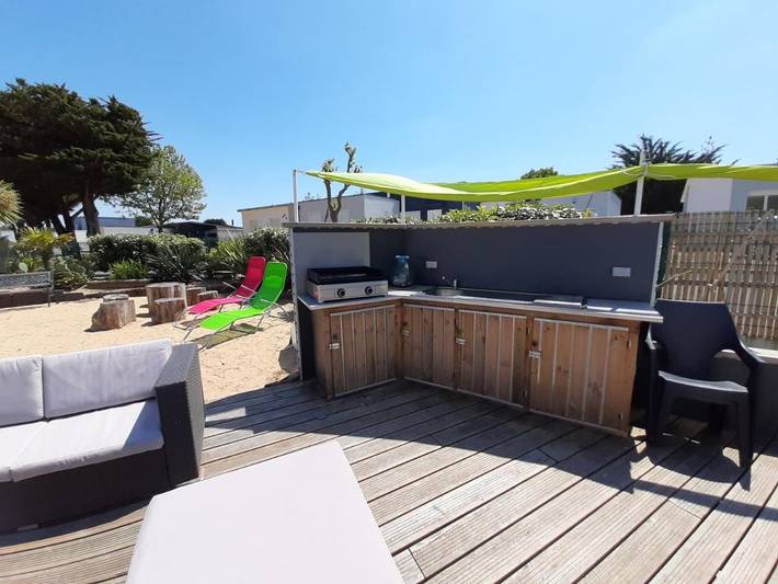 Location de vacances pour 10 personnes, avec jardin et vue, animaux acceptés dans Plage De La Paree Du Jonc - 2