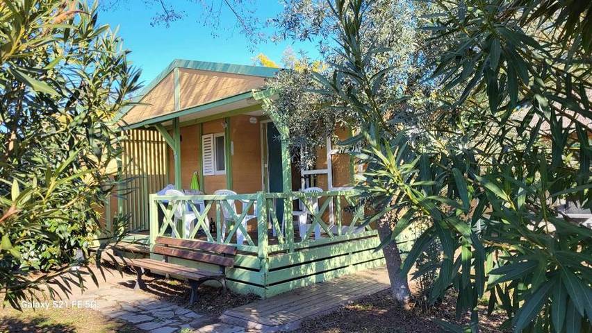 Chalet pour 5 personnes, avec jardin