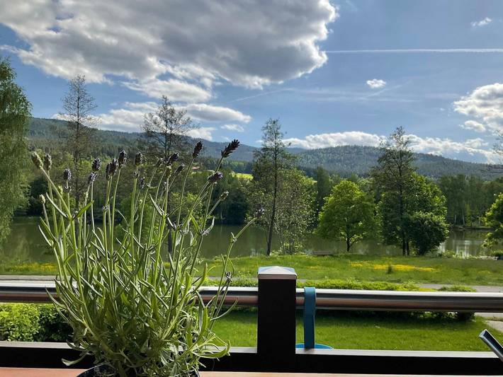 Ferienhaus für 10 Personen, mit Balkon und Terrasse sowie Garten und Seeblick in Arrach - 2