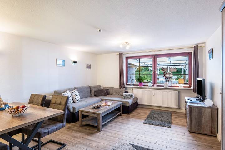 Ferienwohnung für 4 Personen, mit Garten